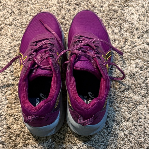 Asics Shoes - ASICS Women's Athletic Shoes in Purple and Yellow